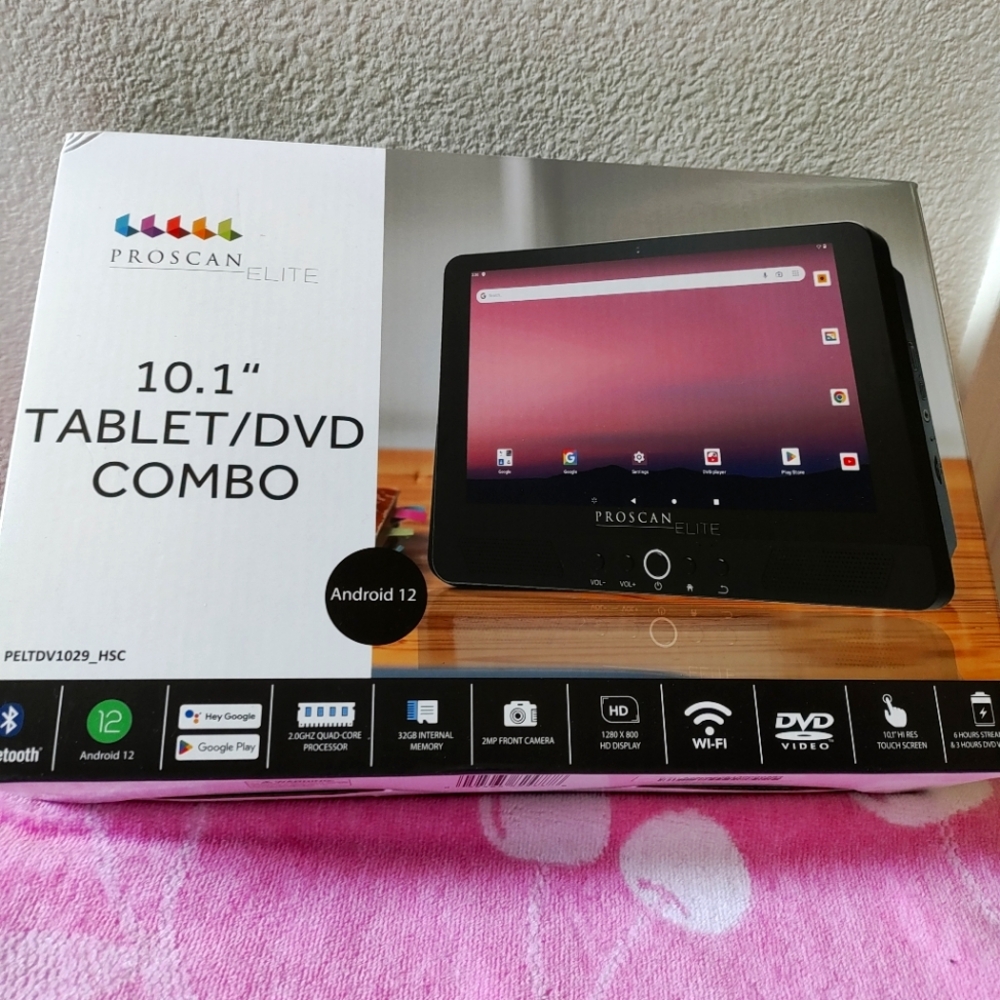 PROSCAN ELITE DVD/TABLET COMBO - 10.1 inch